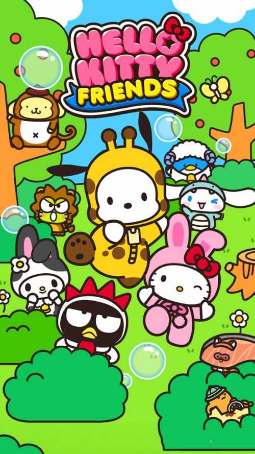 Hello Kitty Friends Wallpaper Ixpap 2247