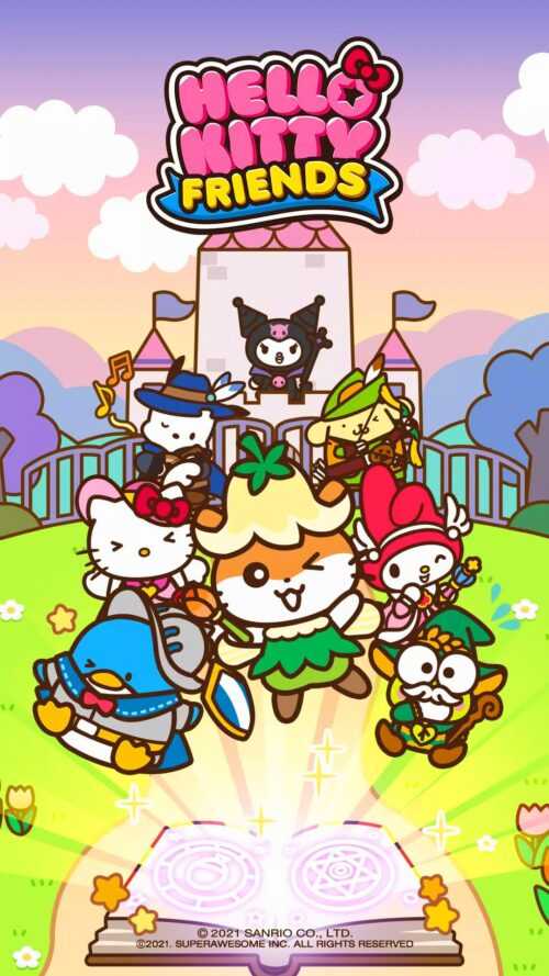 Hello Kitty Friends Wallpaper - iXpap