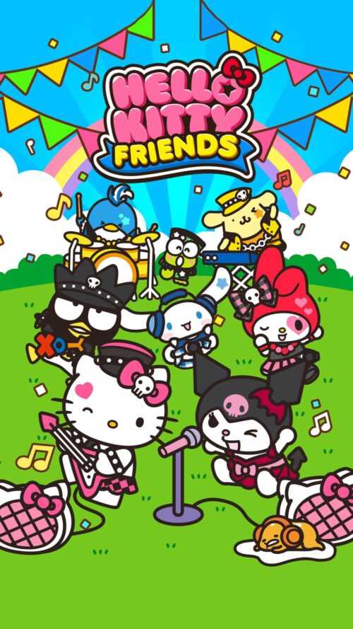 Hello Kitty Friends Wallpaper Ixpap 7254