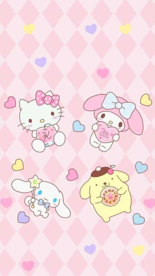 Hello Kitty And Friends Wallpaper - iXpap