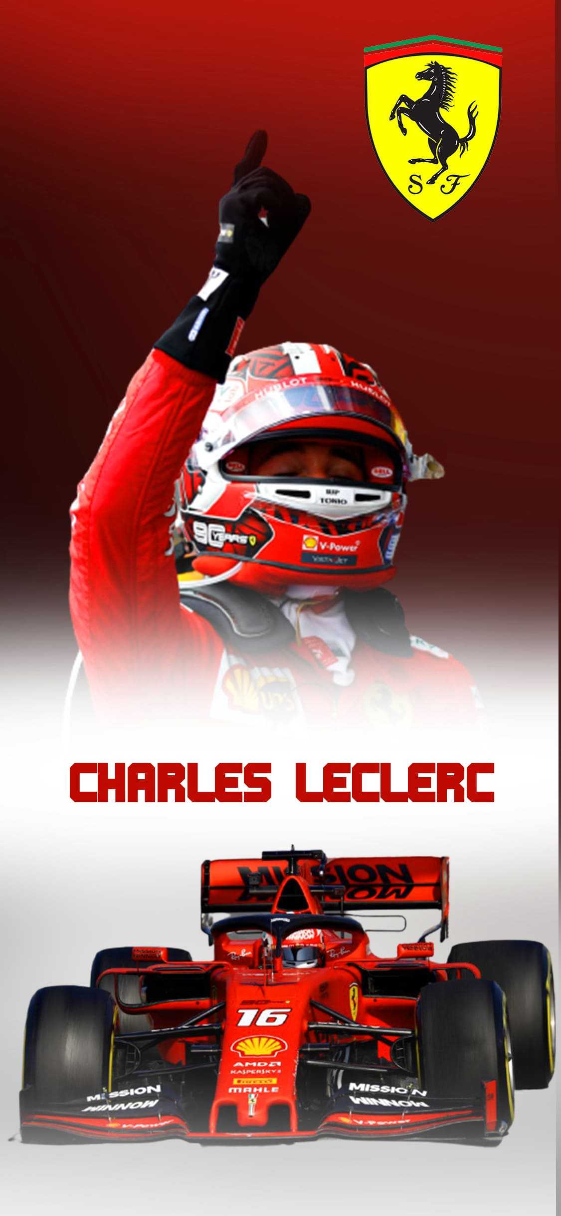 Charles Leclerc Wallpaper - iXpap