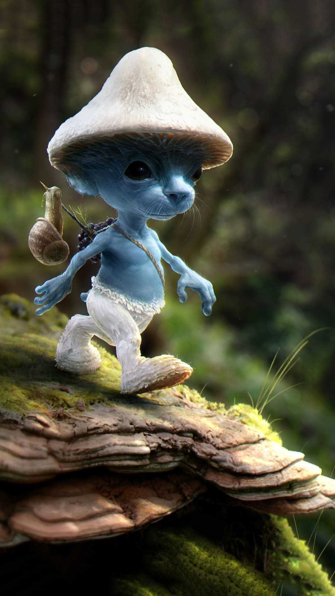 Smurf Cat Wallpaper - iXpap