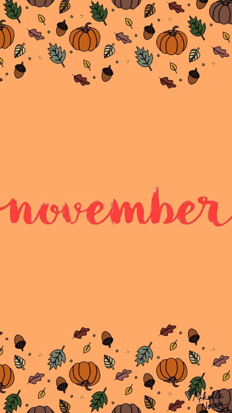 Hello November Wallpaper - iXpap