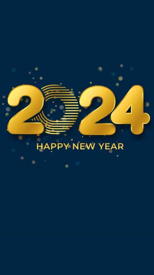 Happy New Year 2024 Wallpaper iXpap