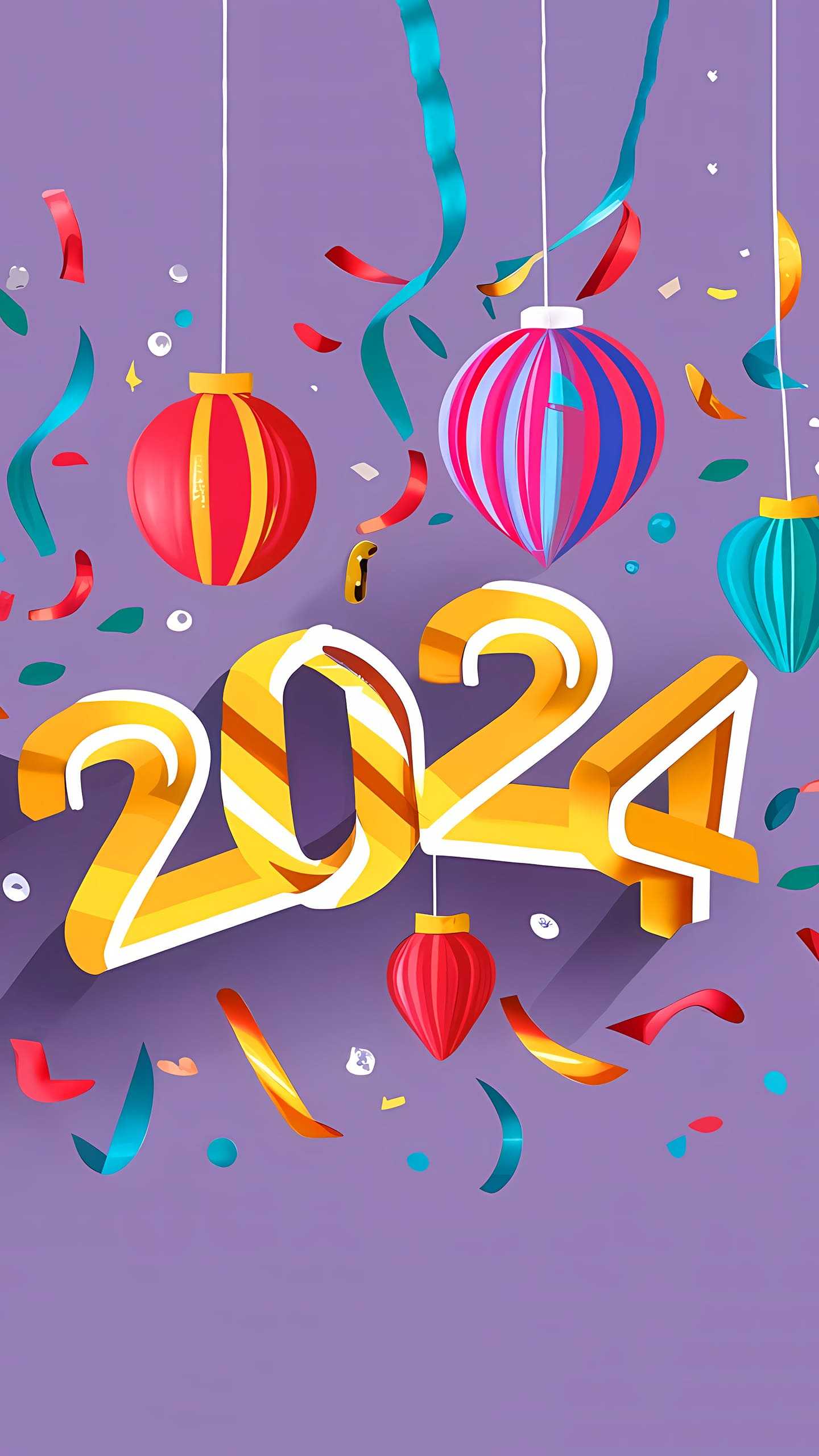 Happy New Year 2024 Wallpaper 3 
