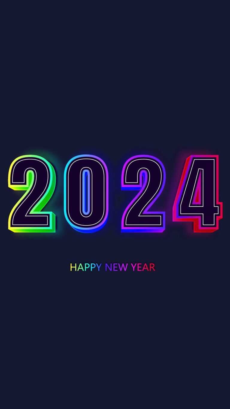 Happy New Year 2024 Wallpaper iXpap