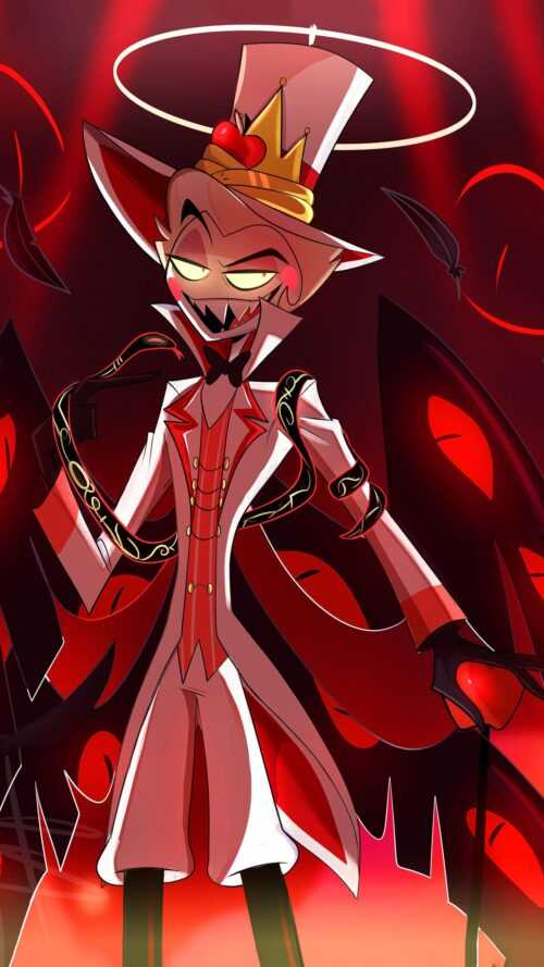 Hazbin Hotel Lucifer Wallpaper - iXpap