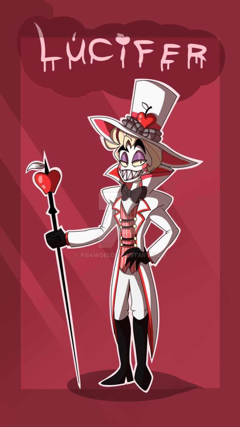 Hazbin Hotel Lucifer Wallpaper - iXpap