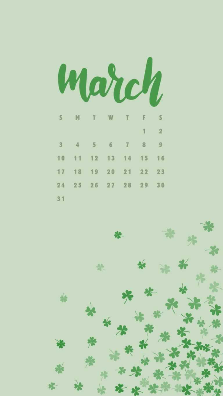 March 2024 Calendar Wallpaper - iXpap