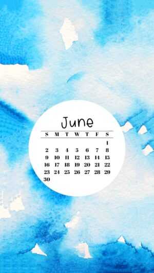 June Calendar 2024 Wallpaper