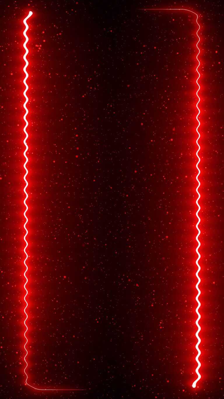 Red Outline Wallpaper - iXpap