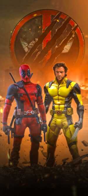 Deadpool and Wolverine Wallpaper