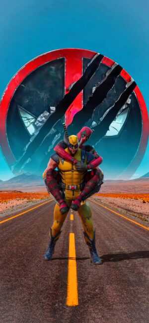 Deadpool and Wolverine Wallpaper