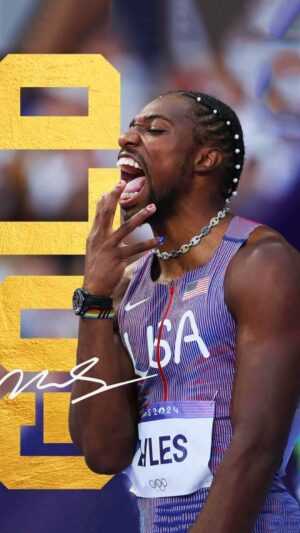 Noah Lyles Wallpaper