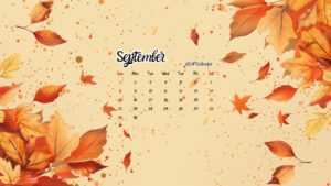 2024 September Calendar Wallpaper