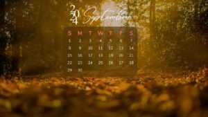 2024 September Calendar Wallpaper