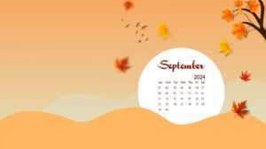 September 2024 Calendar Wallpaper