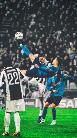 Ronaldo Bicycle Kick Wallpaper