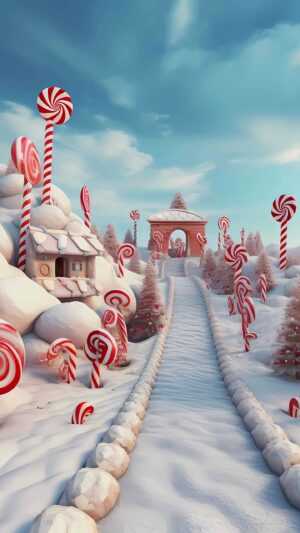 Candy Cane Wallpaper