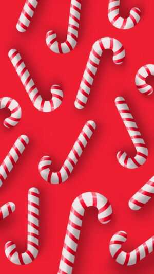 Candy Cane Wallpaper