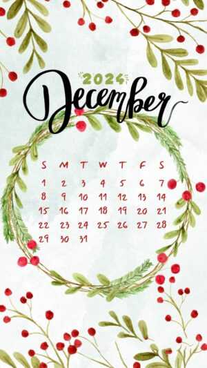 December 2024 Calendar Wallpaper