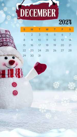 December 2024 Calendar Wallpaper