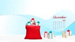 December 2024 Calendar Wallpaper