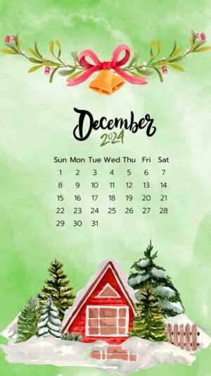 December 2024 Calendar Wallpaper