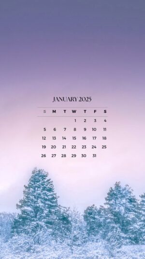 January 2025 Wallpaper