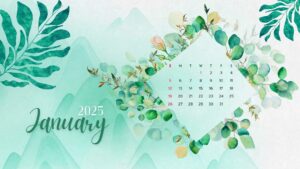 January 2025 Wallpaper