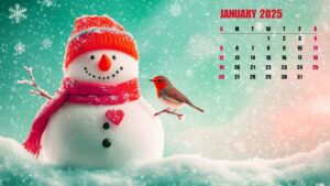 January 2025 Wallpaper