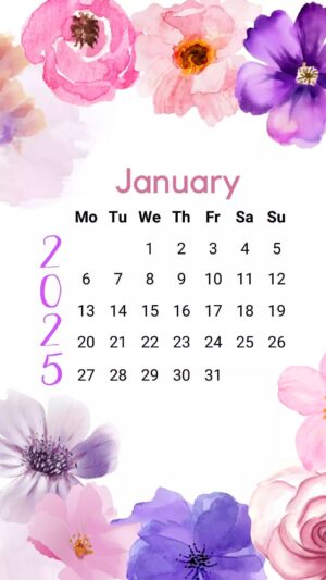 January 2025 Wallpaper