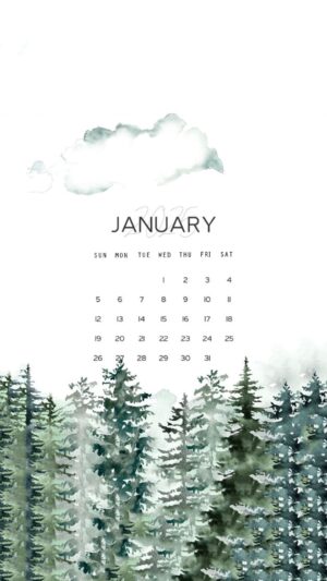 January 2025 Wallpaper