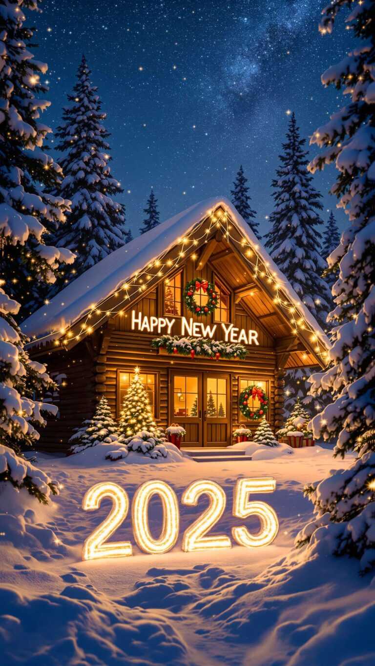 New Year 2025 Wallpaper iXpap