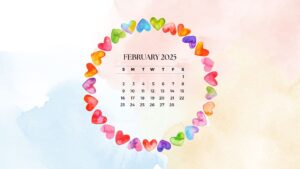 February 2025 Wallpaper